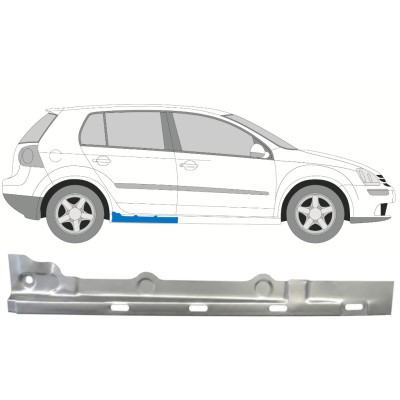 Panel de reparación del umbral interno para Volkswagen Golf 5 2003-2009 / Derecho 7085