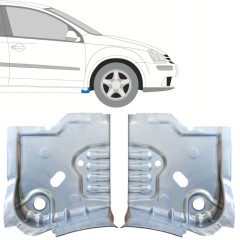 Panel de reparación terminación de umbral para Volkswagen Golf 5 2003-2009 / Izquierda+Derecha / Conjunto 14909