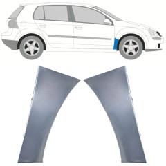 Panel de reparación guardabarros delantero para Volkswagen Golf 5 2003-2009 / Izquierda / Derecho / Conjunto 12756