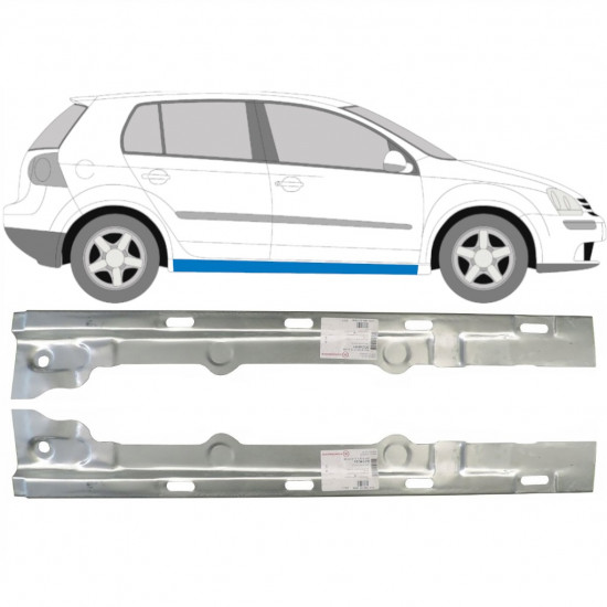 Panel de reparación del umbral interno para VW Golf 5 2003-2009 / Izquierda+Derecha / Conjunto 9643