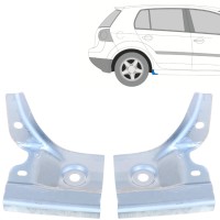 Panel de reparación terminación de umbral para Volkswagen Golf 5 2003-2009 / Izquierda+Derecha / Conjunto 16114