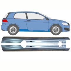 Umbral completo para Volkswagen Golf 6 2008-2013 / Izquierda+Derecha / Conjunto 10341