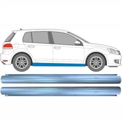 Panel de reparación del umbral para Volkswagen Golf 6 2008-2013 / Izquierda = Derecha (simétrico) / Conjunto 10470