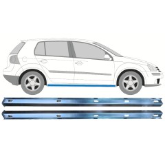 Panel de reparación del umbral interno para Volkswagen Golf 5 2003-2009 / Izquierda+Derecha / Conjunto 11125