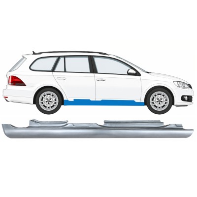 Umbral completo para Volkswagen Golf 6 2008-2013 / Derecho / COMBI 17047