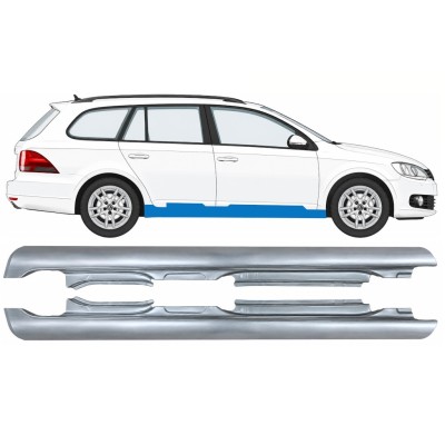 Umbral completo para Volkswagen Golf 6 2008-2013 / Izquierda+Derecha / COMBI 17049