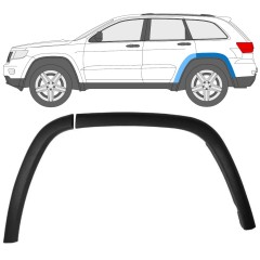 Moldura lateral guardabarros trasero para Jeep Grand Cherokee 2010-2021 / Izquierda / Conjunto 12951