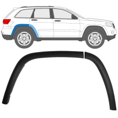Moldura lateral guardabarros trasero para Jeep Grand Cherokee 2010-2021 / Derecho / Conjunto 12950