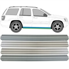 Panel de reparación del umbral interior y exterior para Jeep Grand Cherokee 1998-2005 / Izquierda+Derecha / Conjunto 9482