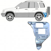 Panel de reparación porte parachoques trasero para Suzuki Grand Vitara 1997-2005 / Izquierda 11700