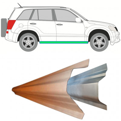 Panel de reparación del umbral interior y exterior para Suzuki Grand Vitara 2005-2012 / Izquierda = Derecha (simétrico) 11490