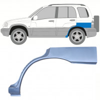 Panel de reparación guardabarros trasero para Suzuki Grand Vitara 1997-2005 / Izquierda 10134