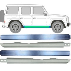 Panel de reparación del umbral interior y exterior para Mercedes G-Class W460 W461 W463 1979-2017 / Conjunto 11775