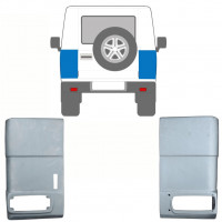 Panel de reparación esquina trasera para Mercedes G-Class W463 1992- / Izquierda+Derecha / Conjunto 10115