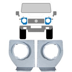 Soporte del faro para Mercedes G-Class W460 W461 W463 1979-2017 / Izquierda+Derecha / Conjunto 11896