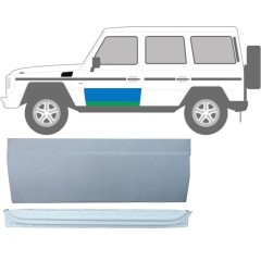 Panel de reparación puerta delantera interna + externa para Mercedes G-Class W460 W461 W463 1979- / Izquierda / Conjunto 9466