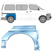 Panel de reparación guardabarros trasero para Toyota Hiace 1995-2006 / Derecho 7068