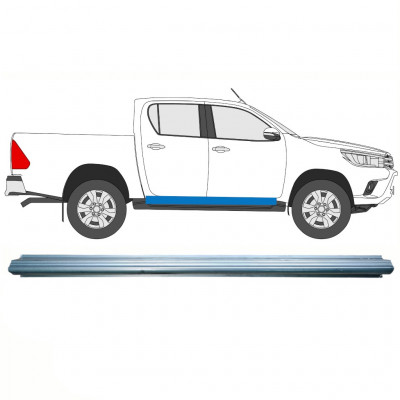 Panel de reparación del umbral para Toyota Hilux 2015- / Izquierda = Derecha (simétrico) 10139