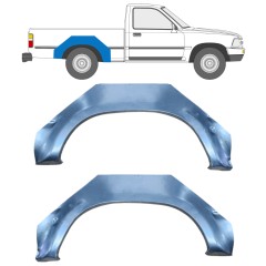 Panel de reparación guardabarros trasero para Volkswagen Taro 1989-1997 / Izquierda+Derecha / Conjunto 14018