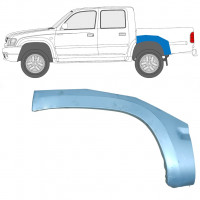 Panel de reparación guardabarros trasero para Toyota Hilux 2001-2005 / Izquierda 7854