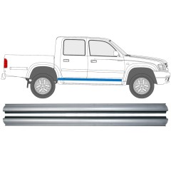 Panel de reparación del umbral para Toyota Hilux 1998-2005 / Izquierda = Derecha (simétrico) / Conjunto 9965