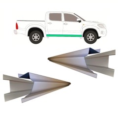 Panel de reparación del umbral interior y exterior para Toyota Hilux 2005-2015 / Izquierda+Derecha / Conjunto 11461