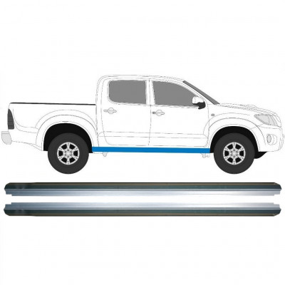 Panel de reparación del umbral para Toyota Hilux 2005-2015 / Izquierda = Derecha (simétrico) / Conjunto 9576