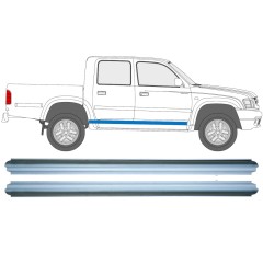 Panel de reparación del umbral para Toyota Hilux 1998-2005 / Izquierda = Derecha (simétrico) / Conjunto 9614
