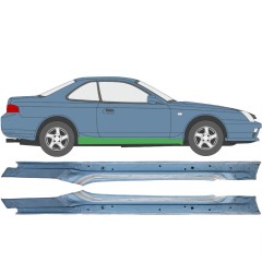 Umbral completo para Honda Prelude 1996-2001 / Izquierda+Derecha / Conjunto 9198