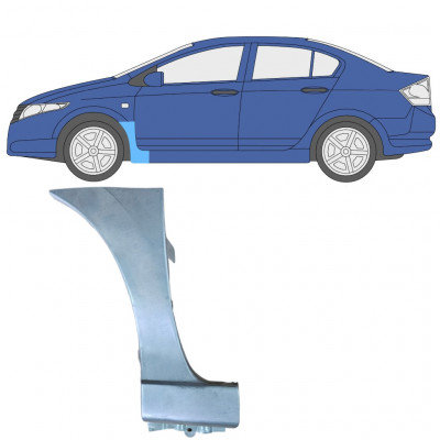 Panel de reparación guardabarros delantero para Honda City 2008-2013 / Izquierda 7856