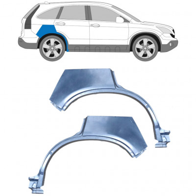 Panel de reparación guardabarros trasero para Honda CRV 2006-2009 / Izquierda+Derecha / Conjunto 9494