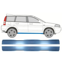 Panel de reparación del umbral interno para Honda HR-V 1999-2006 / Izquierda = Derecha (simétrico) / Conjunto 10382