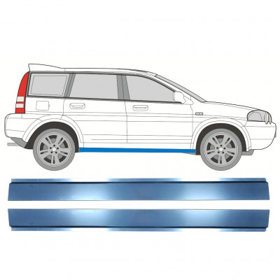 Panel de reparación del umbral interno para Honda HRV 1999-2006 / Izquierda = Derecha (simétrico) / Conjunto 10382