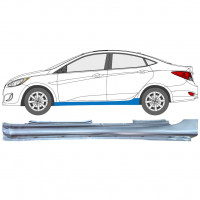 Umbral completo para Hyundai Accent 2010- / Izquierda 12800