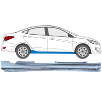 Umbral completo para Hyundai Accent 2010- / Derecho 12799