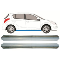 Panel de reparación del umbral para Hyundai i20 2008-2014 / Izquierda = Derecha (simétrico) / Conjunto 9791