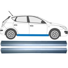 Panel de reparación del umbral para Hyundai i30 2007-2012 / Izquierda+Derecha / Conjunto 11351