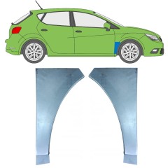 Panel de reparación guardabarros delantero para Seat Ibiza 2008-2017 / Izquierda+Derecha / Conjunto 9735