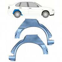 Panel de reparación guardabarros trasero para Seat Ibiza Cordoba 1993-2002 / Izquierda+Derecha / Conjunto 10653