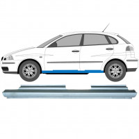 Panel de reparación del umbral para Seat Ibiza Cordoba 2002-2008 / Izquierda 6987