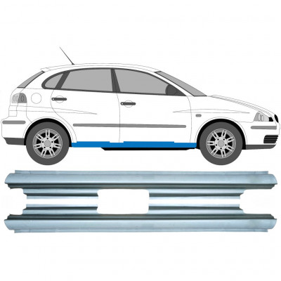 Panel de reparación del umbral para Seat Ibiza Cordoba 2002-2008 / Izquierda+Derecha / Conjunto 9809