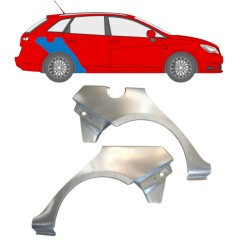 Panel de reparación guardabarros trasero para Seat Ibiza 2008-2017 / Izquierda+Derecha / COMBI / Conjunto 14609