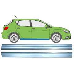 Panel de reparación del umbral para Seat Ibiza 2008-2017 / Izquierda+Derecha / Conjunto 9879