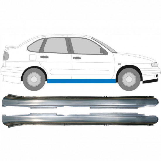 Panel de reparación del umbral para Seat Ibiza Cordoba 1993-2002 / Izquierda+Derecha / Conjunto 9263