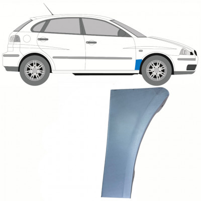 Panel de reparación guardabarros delantero para Seat Ibiza Cordoba 2002-2008 / Derecho 8362