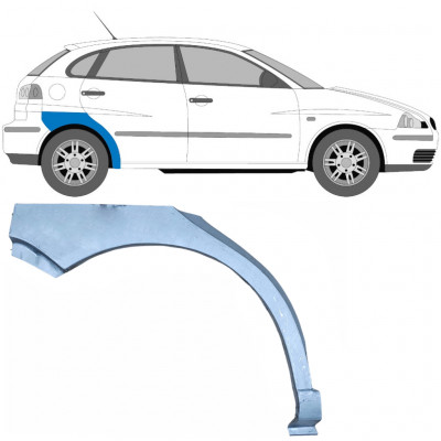 Panel de reparación guardabarros trasero para Seat Ibiza Cordoba 2002-2008 / Derecho 5028