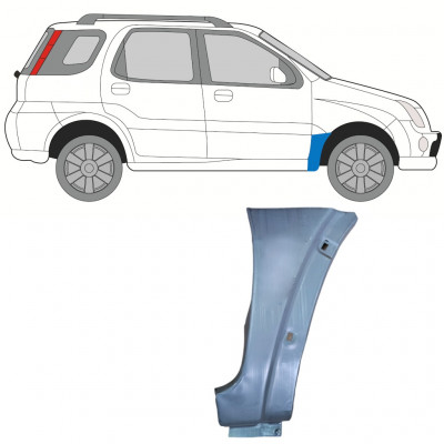 Panel de reparación guardabarros delantero para Suzuki Ignis 2000-2008 / Derecho 11130