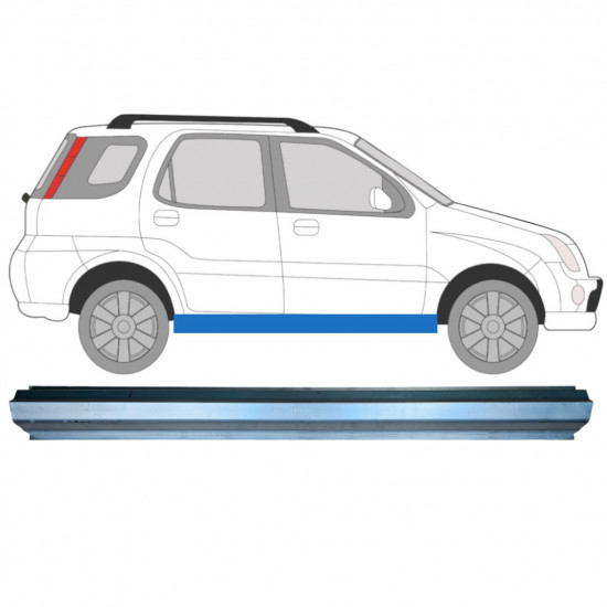 Panel de reparación del umbral para Suzuki Ignis 2000-2003 / Izquierda = Derecha (simétrico) 7031