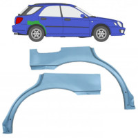 Panel de reparación guardabarros trasero para Subaru Impreza Gg 2000-2007 / Izquierda+Derecha / Conjunto 10463