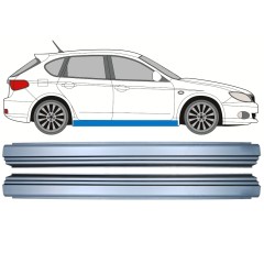 Panel de reparación del umbral para Subaru Impreza GH GR 2007-2013 / Izquierda+Derecha / Conjunto 10553